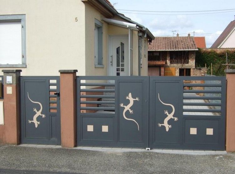 Portails aluminium en vente en ligne sur internet